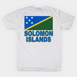 The Pride of the Solomon Islands - National Flag Design T-Shirt